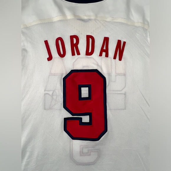 Nike Team Michael Jordan Team USA Jersey Mens XXL Chuck Daly USA Stitch Olympics - Picture 6 of 7